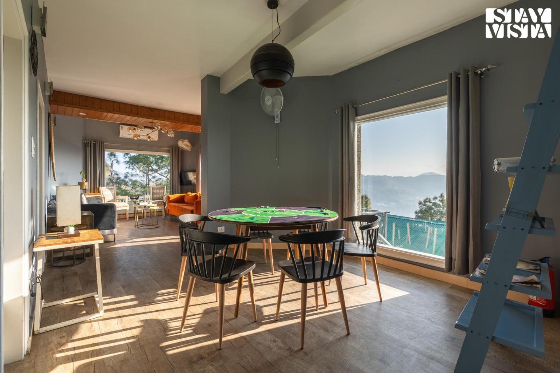 Stayvista At Serene With Outdoor Bonfire Barog エクステリア 写真